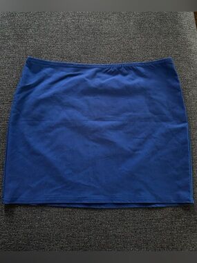 PrettyLittleThing Electric Blue Stretch Mini Skirt